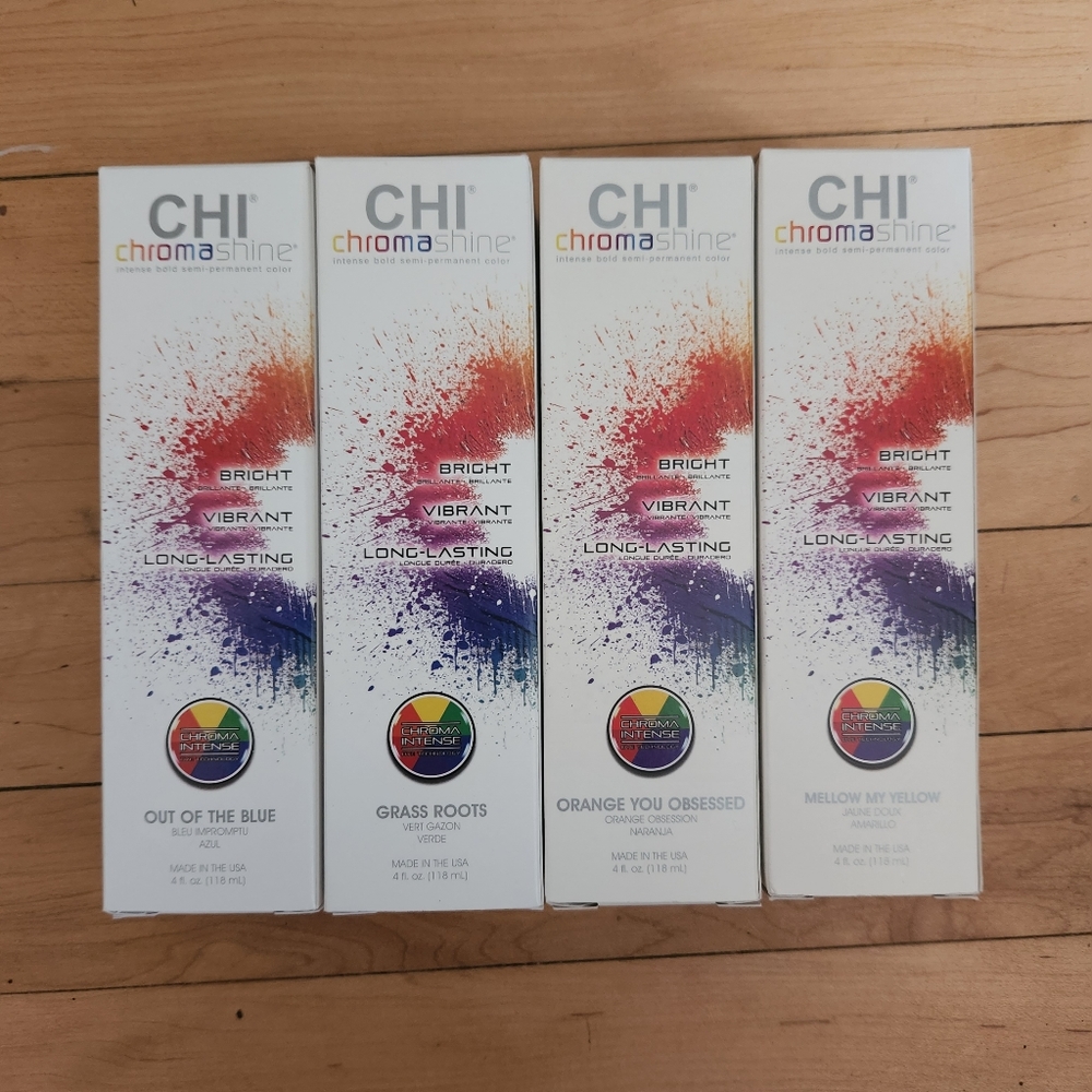 Chi chromasilk hair color